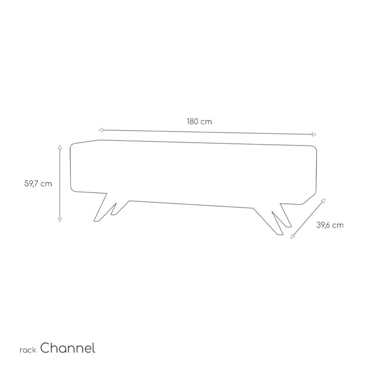 CHANNEL RACK 180 MED