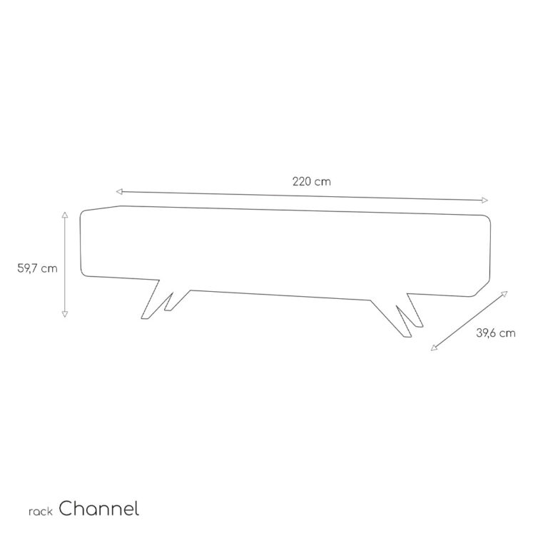 CHANNEL RACK 220 MED